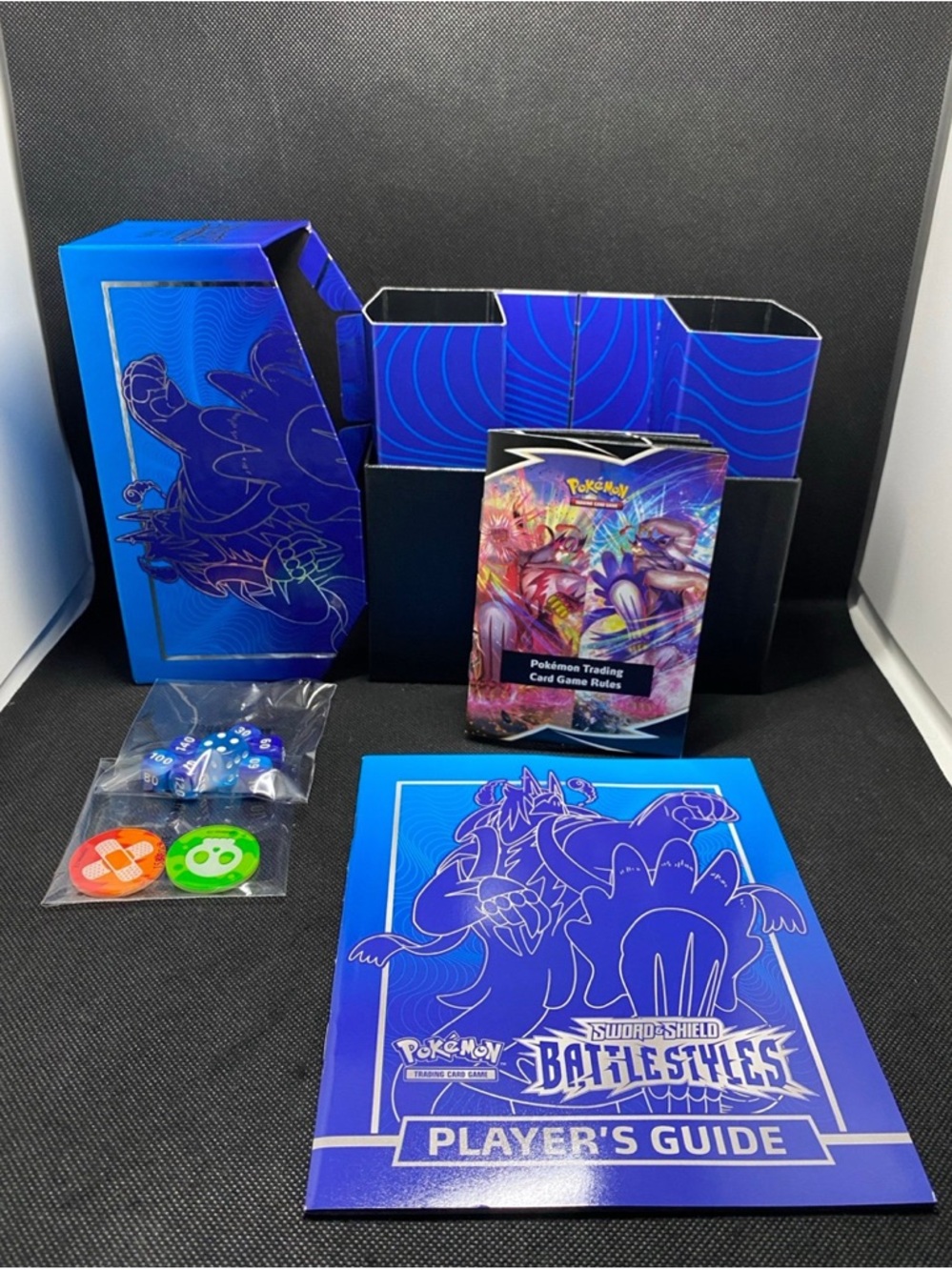 EMPTY Battle Styles Elite Trainer Box ETB dice markers rulebook player’s guide